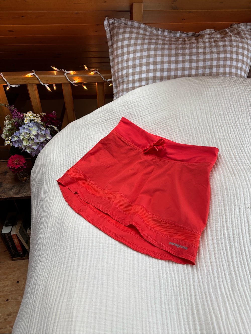 Patagonia Women's Salmon Orange/Pink Athletic Skort